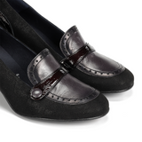 Dorking Dacy D9614 Heeled Loafer (Women) - Platini/Alias/Naplack Negro