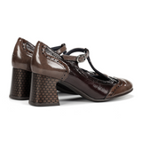 Dorking Dacy D9618 Mary Jane Heel (Women) - Naplack Cafe/Burdeos