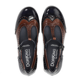 Dorking Dacy D9618 Mary Jane Heel (Women) - Naplack Marino/Cuero