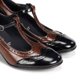 Dorking Dacy D9618 Mary Jane Heel (Women) - Naplack Marino/Cuero