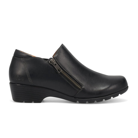 Taos Daily Zip Loafer (Women) - Black Boots - Casual - Low - The Heel Shoe Fitters