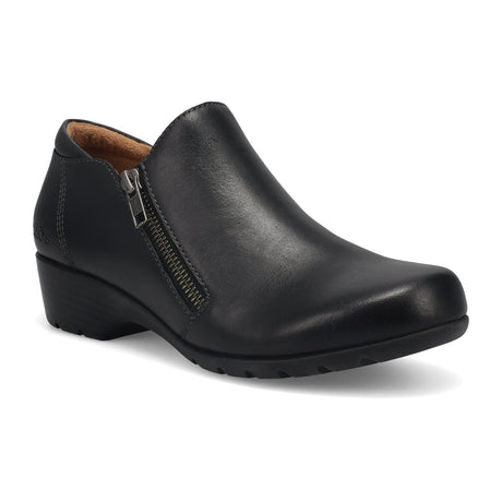 Taos Daily Zip Loafer (Women) - Black Boots - Casual - Low - The Heel Shoe Fitters