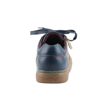 L'Artiste Danli-Fab Sneaker (Women) - Navy Multi Athletic - Casual - Lace Up - The Heel Shoe Fitters