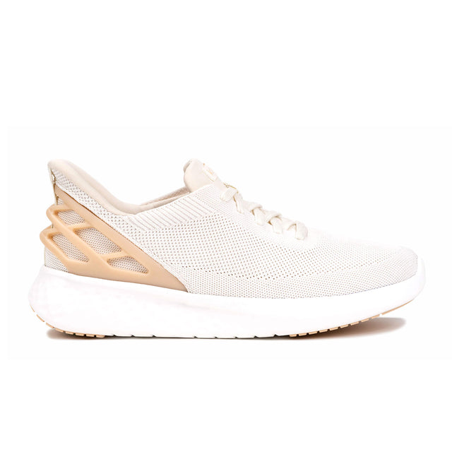 Kizik Athens Sneaker (Unisex) - White Crème Athletic - Casual - Lace Up - The Heel Shoe Fitters