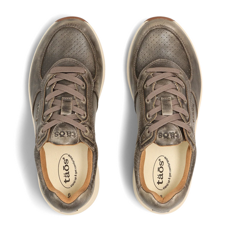 Taos Footwear Delta (Women) - Olive Fatigue Athletic - Casual - Lace Up - The Heel Shoe Fitters