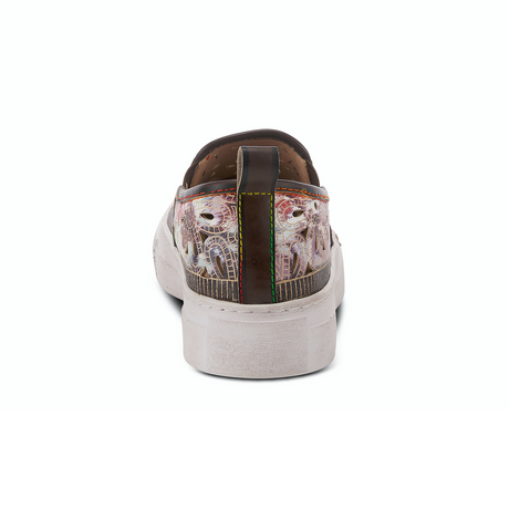 L'Artiste Denofeden Slip On Sneaker (Women) - Brown Multi Dress-Casual - Slip Ons - The Heel Shoe Fitters