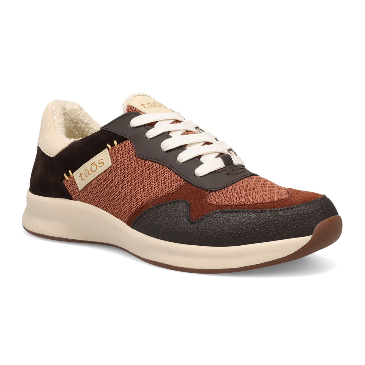 Taos Detour Sneaker (Women) - Cocoa Multi Athletic - Casual - Lace Up - The Heel Shoe Fitters