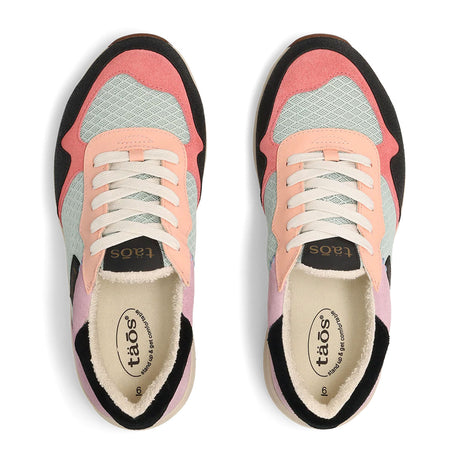 Taos Detour Sneaker (Women) - Retro Multi Athletic - Casual - Lace Up - The Heel Shoe Fitters