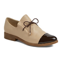 Django & Juliette Kotty Loafer (Women) - Chocolate Patent/Camel Leather