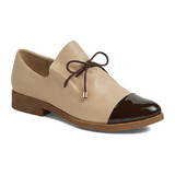 Django & Juliette Kotty Loafer (Women) - Chocolate Patent/Camel Leather