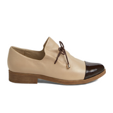 Django & Juliette Kotty Loafer (Women) - Chocolate Patent/Camel Leather