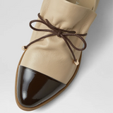 Django & Juliette Kotty Loafer (Women) - Chocolate Patent/Camel Leather