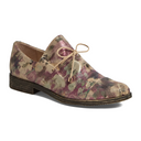 Django & Juliette Kotty Loafer (Women) - Burgundy Smudge Paint
