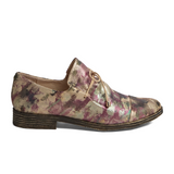 Django & Juliette Kotty Loafer (Women) - Burgundy Smudge Paint