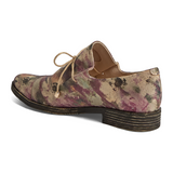 Django & Juliette Kotty Loafer (Women) - Burgundy Smudge Paint