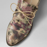 Django & Juliette Kotty Loafer (Women) - Burgundy Smudge Paint