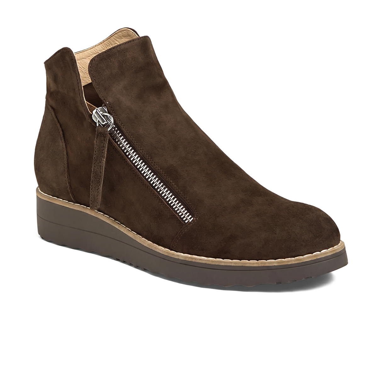 Django & Juliette Ohmy Mid Sneaker (Women) - Chocolate/Chocolate Sole