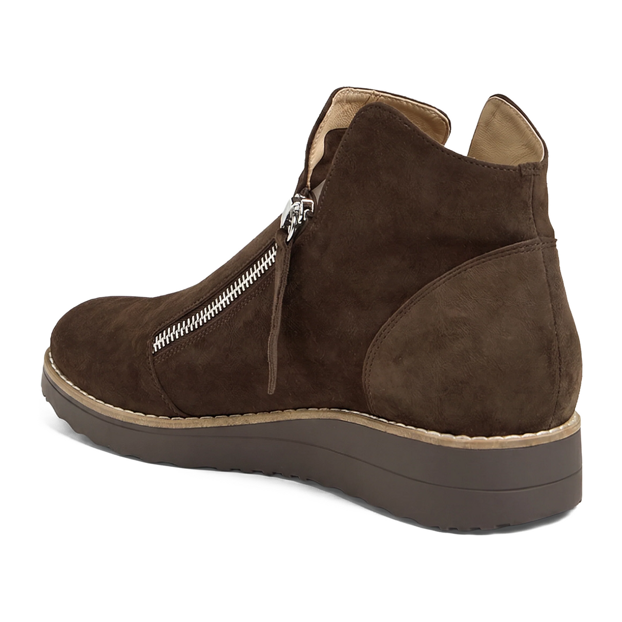 Django & Juliette Ohmy Mid Sneaker (Women) - Chocolate/Chocolate Sole
