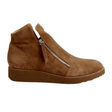 Django & Juliette Ohmy Ankle Boot (Women) - Light Chocolate Boots - Casual - Low - The Heel Shoe Fitters