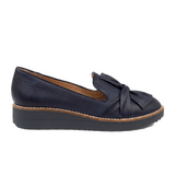 Django & Juliette Oclem Loafer (Women) - Navy Leather/Navy Sole