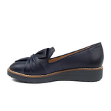 Django & Juliette Oclem Loafer (Women) - Navy Leather/Navy Sole
