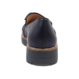 Django & Juliette Oclem Loafer (Women) - Navy Leather/Navy Sole