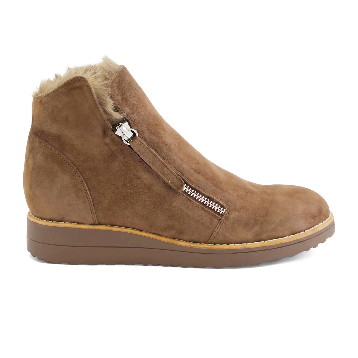 Django & Juliette Opal Mid Sneaker (Women) - Light Chocolate/Donkey Sole