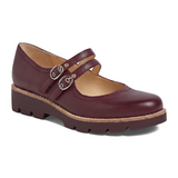 Django & Juliette Dabbie Mary Jane (Women) - Burgundy/Burgundy Sole