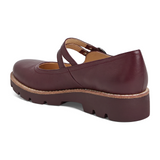 Django & Juliette Dabbie Mary Jane (Women) - Burgundy/Burgundy Sole