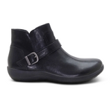 Aetrex Leah Boot (Women) - Black Boots - Casual - Low - The Heel Shoe Fitters