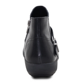 Aetrex Leah Boot (Women) - Black Boots - Casual - Low - The Heel Shoe Fitters