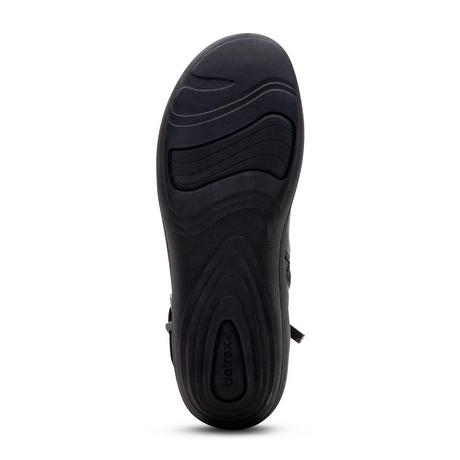 Aetrex Leah Boot (Women) - Black Boots - Casual - Low - The Heel Shoe Fitters