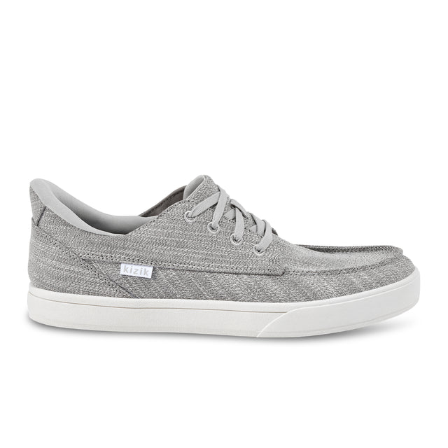 Kizik Porto Sneaker (Unisex) - Alloy Heather Athletic - Casual - Lace Up - The Heel Shoe Fitters