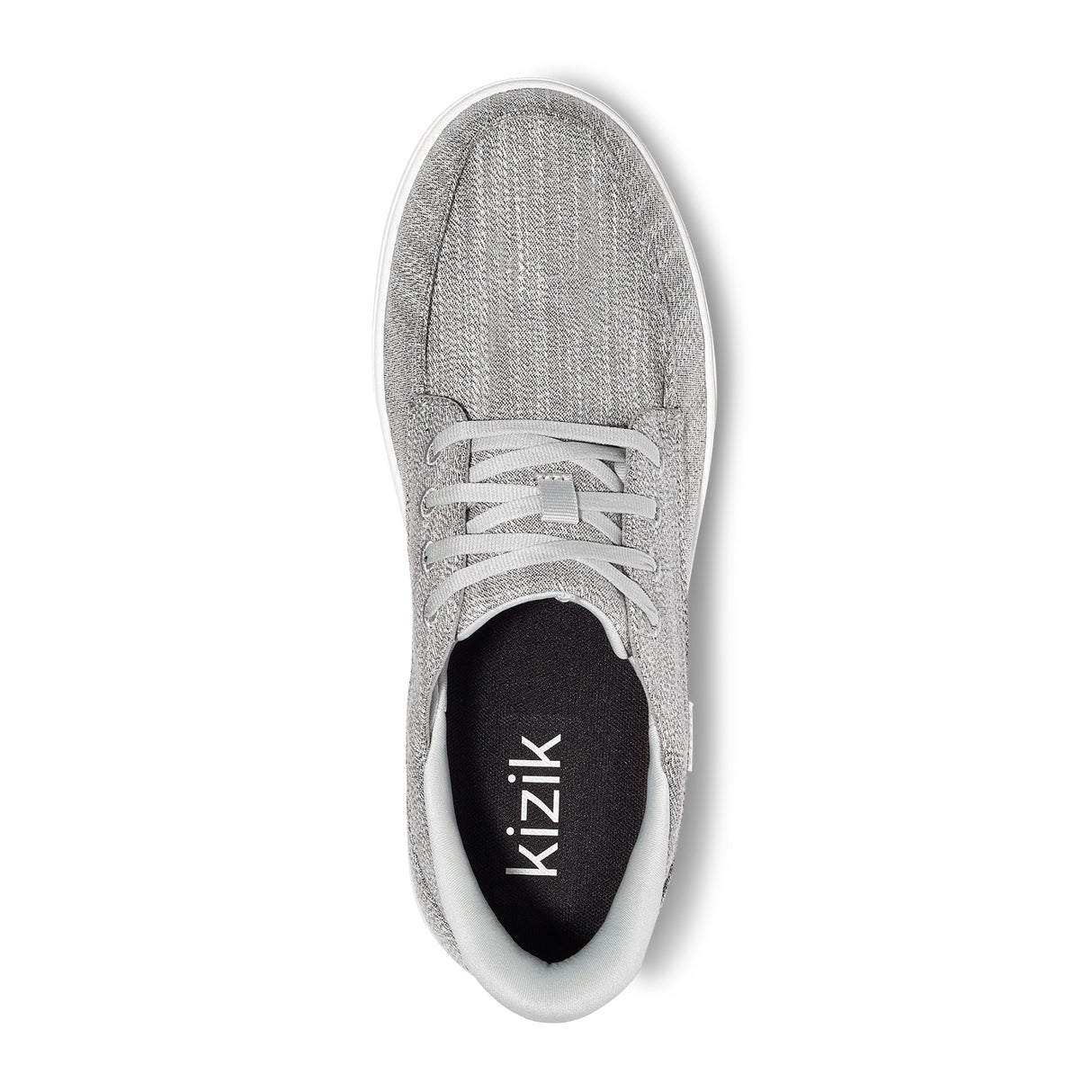 Kizik Porto Sneaker (Men) - Alloy Heather Athletic - Casual - Lace Up - The Heel Shoe Fitters