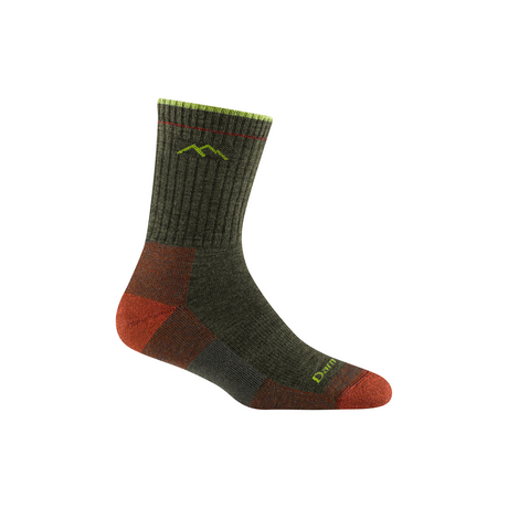 Darn Tough Hiker Midweight Micro Crew Sock with Cushion (Women) - Forest Accessories - Socks - Performance - The Heel Shoe Fitters
