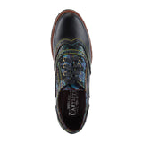 L'Artiste Muggiasti-Dot Oxford (Women) - Black Multi Dress-Casual - Oxford - The Heel Shoe Fitters