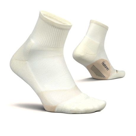Feetures Elite Light Cushion Quarter (Unisex) - Linen Accessories - Socks - Performance - The Heel Shoe Fitters