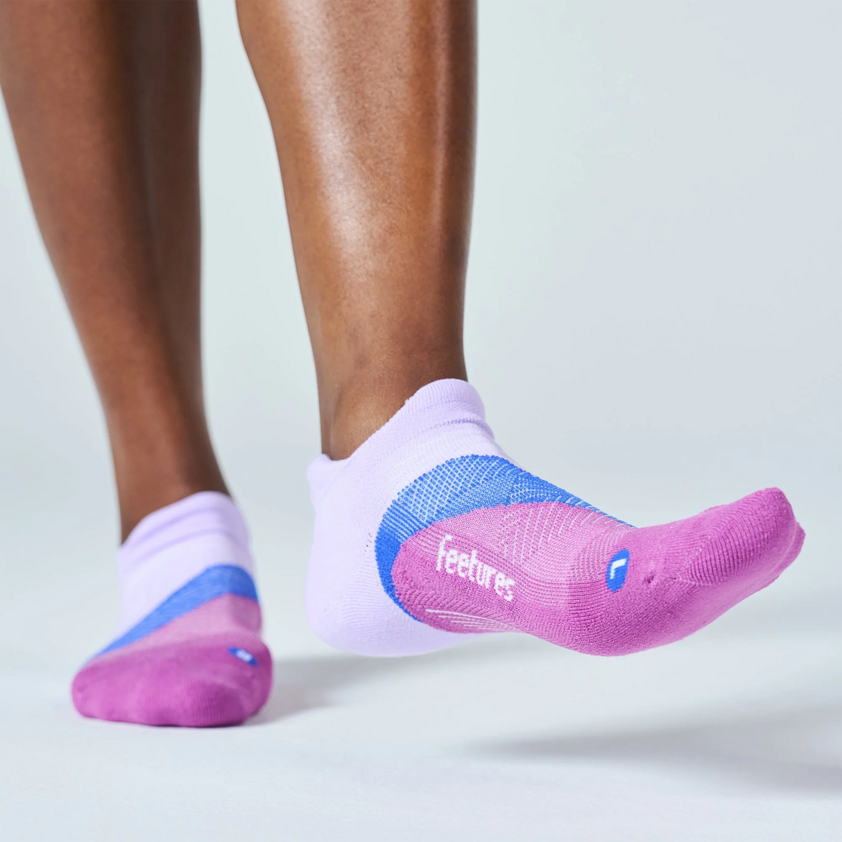 Feetures Elite Light Cushion No Show Tab Sock (Unisex) - Wild Bloom Accessories - Socks - Performance - The Heel Shoe Fitters