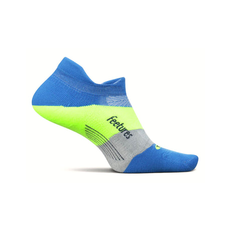 Feetures Elite Max Cushion No Show Tab Sock (Unisex) - Boulder Blue Accessories - Socks - Performance - The Heel Shoe Fitters
