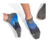 Feetures E5012638 Elite Light Cushion No Show Tab Sock (Unisex) - Gravity Gray Accessories - Socks - Lifestyle - The Heel Shoe Fitters