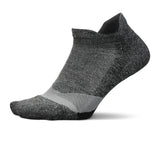 Feetures E5030160 Elite Light Cushion No Show Tab Sock (Unisex) - Gray Accessories - Socks - Performance - The Heel Shoe Fitters