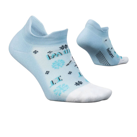 Feetures E50651 Elite Light Cushion Limited Edition No Show Tab Sock (Unisex) - Frosty Blue Accessories - Socks - Performance - The Heel Shoe Fitters