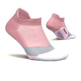 Feetures Elite Light Cushion No Show Tab Sock (Unisex) - Pink Orchard Accessories - Socks - Performance - The Heel Shoe Fitters