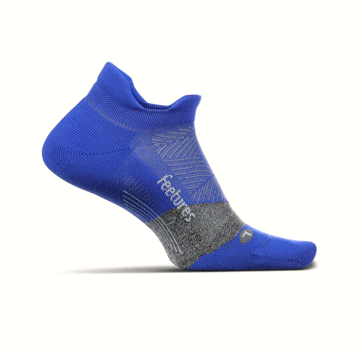 Feetures E55494 Elite Ultra Light No Show Tab Sock (Unisex) - Boost Blue