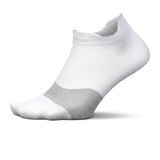 Feetures E557158 Elite Ultra Light No Show Tab Sock (Unisex) - White Accessories - Socks - Performance - The Heel Shoe Fitters