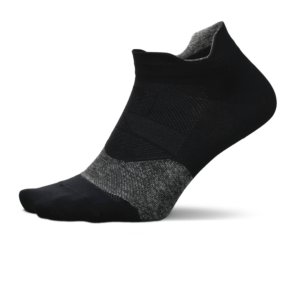 Feetures Elite Ultra Light No Show Tab Sock (Unisex) - Black Accessories - Socks - Performance - The Heel Shoe Fitters