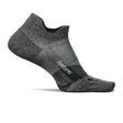 Feetures Elite Ultra Light No Show Tab Sock (Unisex) - Gray Accessories - Socks - Performance - The Heel Shoe Fitters