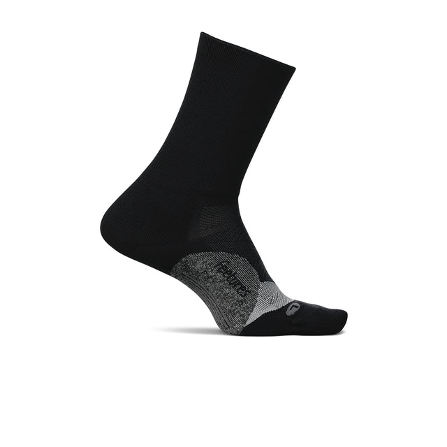 Feetures E9033159 Elite Light Cushion Crew Sock (Unisex) - Black Accessories - Socks - Performance - The Heel Shoe Fitters