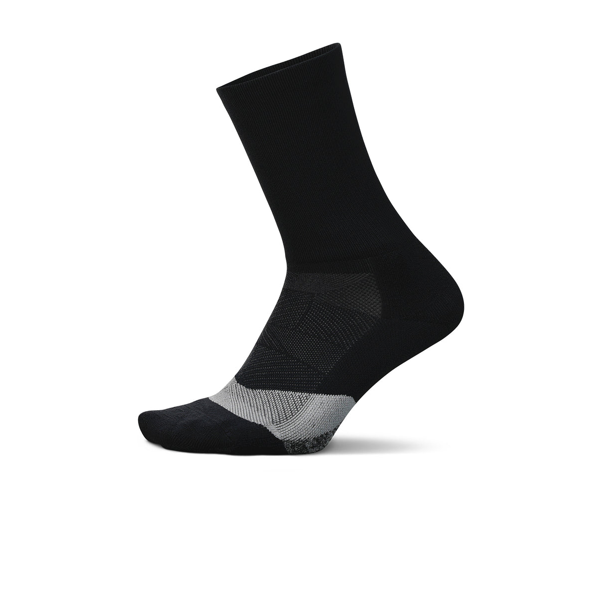 Feetures E9033159 Elite Light Cushion Crew Sock (Unisex) - Black Accessories - Socks - Performance - The Heel Shoe Fitters