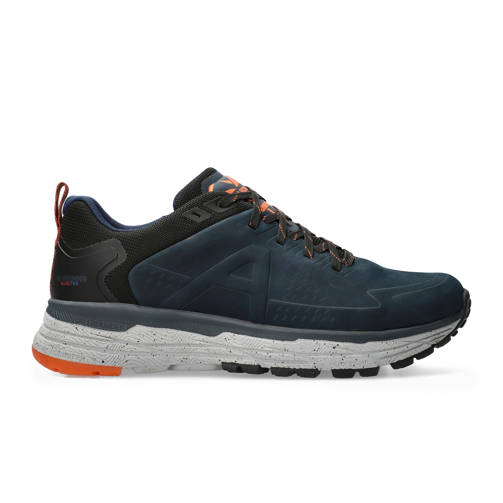 Allrounder Alando-Tex Sneaker (Men) - Dress Blue/Black Nubuck